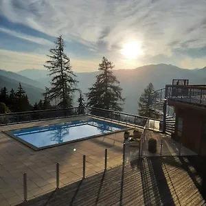  Appartement Residence Le Ruitor Duplex Dernier Etage Vue Panoramique Piscine Chauffee En Ete Classe 4 Cristaux Paradiski